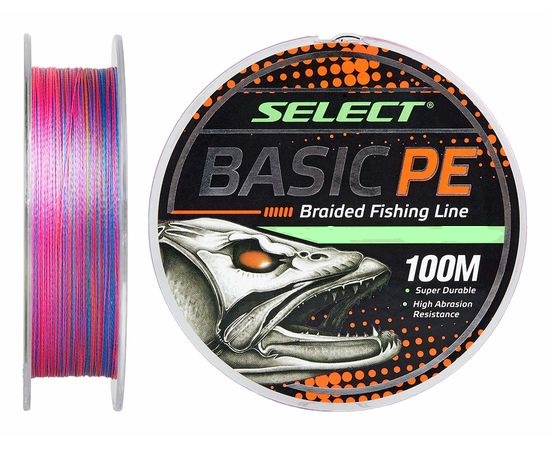 Шнур Select Basic PE 100m (різнокольоровий)