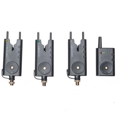 Набір сигналізаторів Brain Wireless Bite Alarm B-1 3+1 (1858.42.23)
