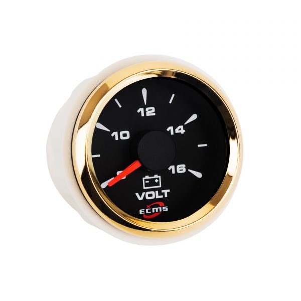 Вольтметр ECMS HMV2-BG-8-16, діаметр 52мм (802-00043)