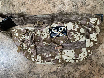 Сумка поясна (бананка) S.W.A.T. 25x13x10 см