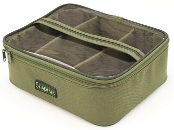 Сумка Shaptala з перегородками та прозорою кришкою 30х25х10 см (ПП3)