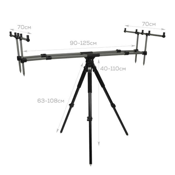 Род-под Golden Catch Super Strong 3/4 Rods (6730006)