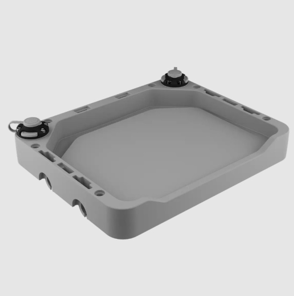 Модульний стіл органайзер FASTEN Tm450-1 білий розмір М з телескопічними ніжками (01.07.007.02.04)