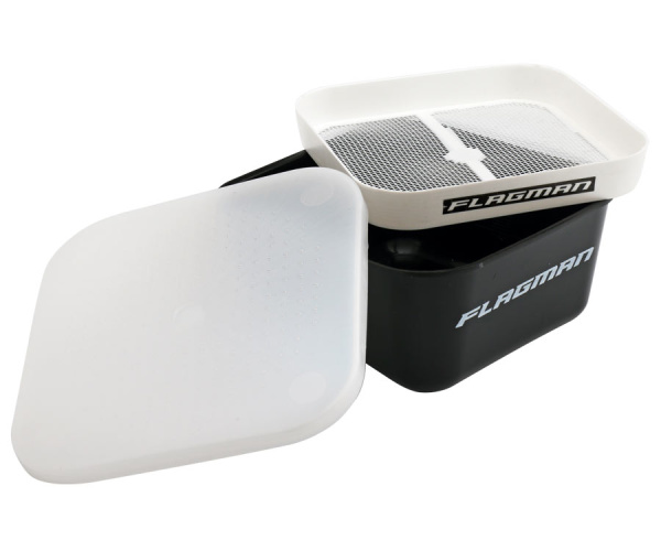 Коробка для мотиля Flagman ситом та кришкою (MMI0004)