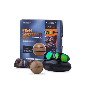 Ехолот Deeper Smart Sonar CHIRP+ 2.0, Fish Spotter Kit 2023 (ITGAM1483)
