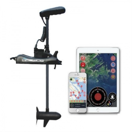 Човновий електромотор Haswing CaymanB 80Lbs GPS чорний (HE-50739-183_BY)