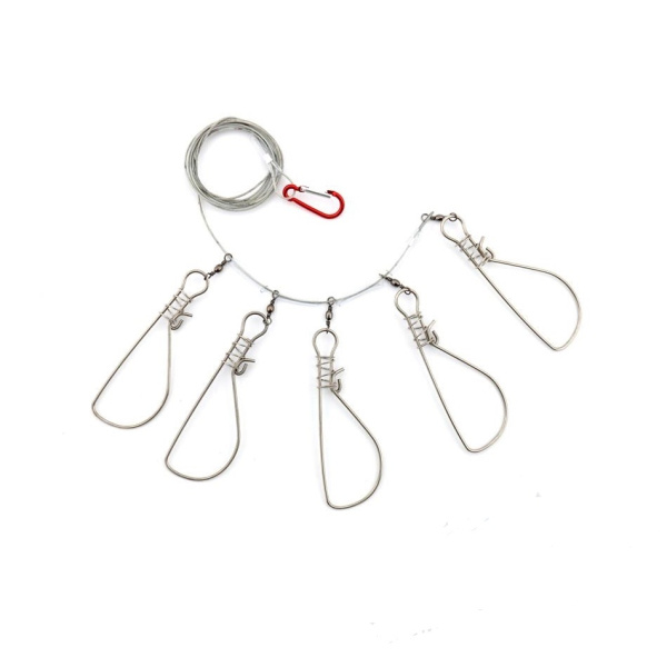 Кукан Fishing Roi на тросі 5 гачків (808-14-05)