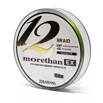 Шнур Daiwa UVF Morethan Sensor 12Braid Ex+Si 150m