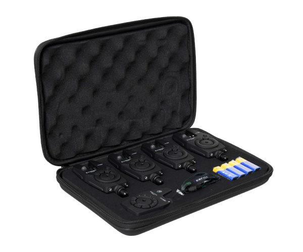 Набiр електронних сигналiзаторiв клювання Carp Pro Escol WRS 4+1 (6920-004)
