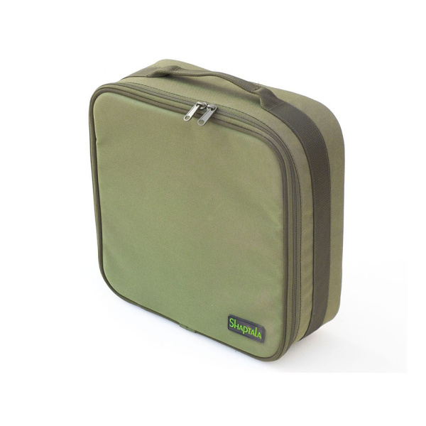 Чохол Shaptala для 4х котушок 5000 і 4х шпуль, жорсткий 32х32х11 см (КТ3-4) хакі