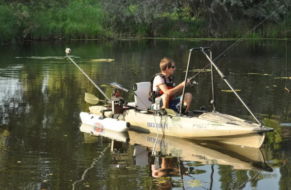 Телескопічний триступінчастий тримач екшн-камери FASTEN, довжиною 1100 мм (Ng1100) (01.05.007.01.06)