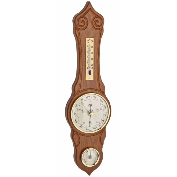 Метеостанція TFA "Sheraton" дуб, d=80/40 мм, 425х110х45 мм (20106001)