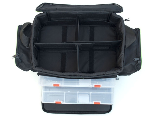 Сумка Shaptala фідерно спінінгова (з коробками) 56х30х26 см (СКФ3К)