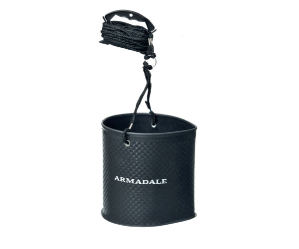 Вiдро для води з мотузкою кругле Flagman Armadale EVA Bucket With Rope 8х20см (FAREVA008)