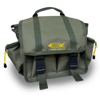 Сумка спінінгіста Kibas, колір хакі (SUMKA-SPININGISTA-KIBAS)