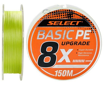 Шнур Select Basic PE 8x 150m (салатовий)