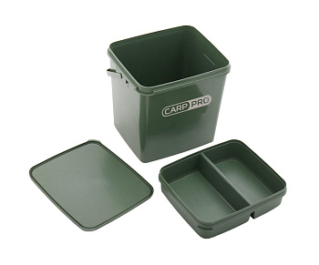Відро прямокутне Carp Pro Plastic Bucket 10 л (CP3777)