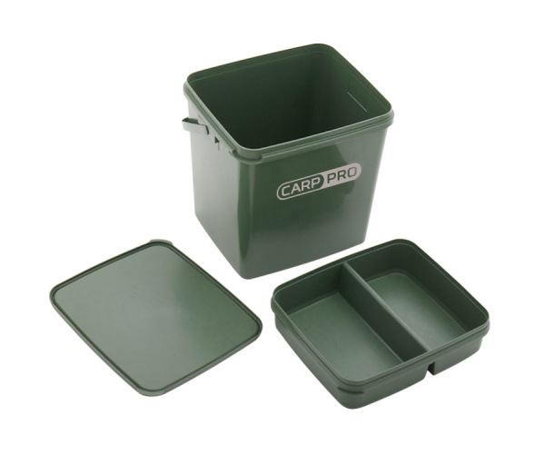 Відро прямокутне Carp Pro Plastic Bucket 10 л (CP3777)