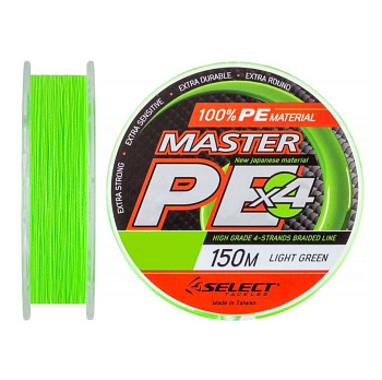 Шнур Select Master PE 150m (салатовий)