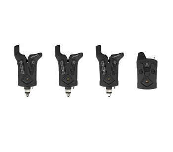 Набір сигналізаторів Brain Wireless Bite Alarm F-1 3+1 (1858.80.81)