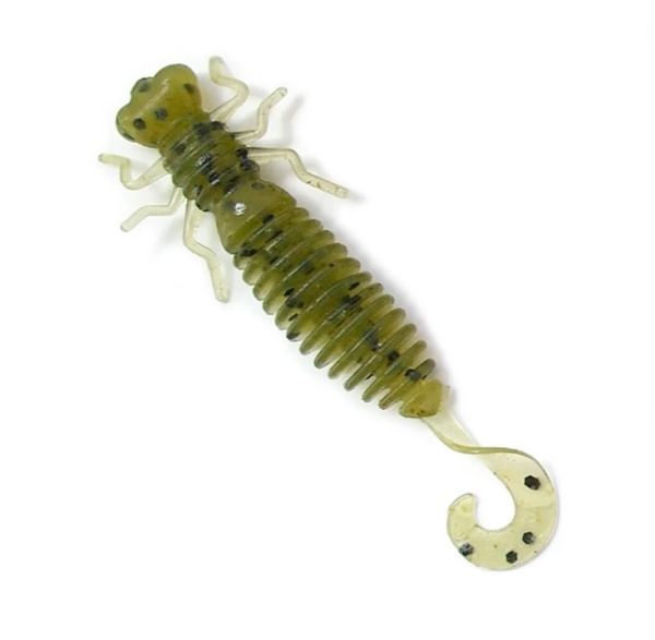 Cиліконова приманка Larva Lux 3.5 дюйма колір 001