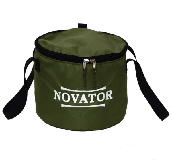 Відро для прикормки з кришкою Novator VD-2 (30х23 см) (201956)