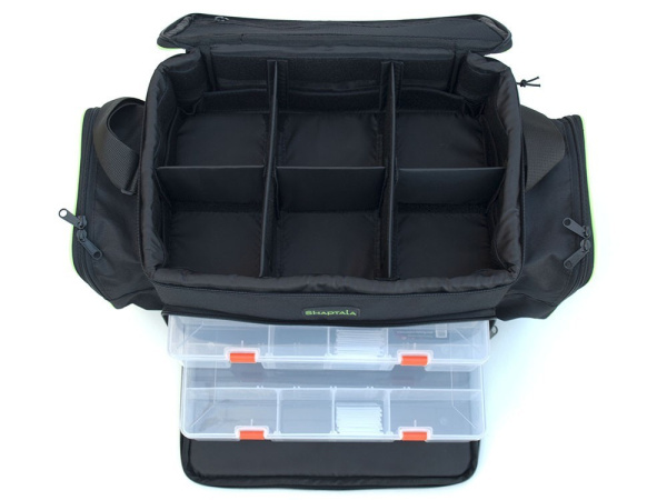 Сумка Shaptala фідерно спінінгова (з коробками) 56х30х26 см (СКФ3К)