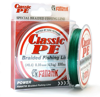 Шнур Fanatik Classik PE X4 100 m