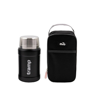 Термос Tramp з широким горлом в чохлі