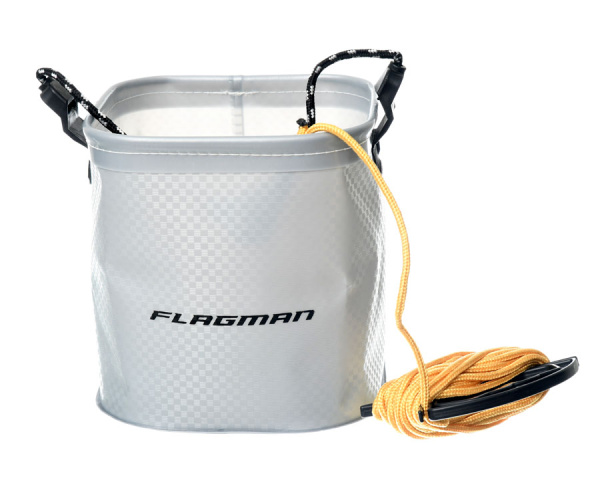 Відро для води Flagman Gray Eva Bucket Square (FGEVA007)