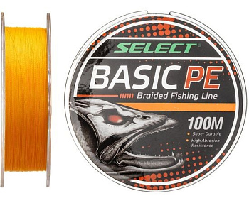 Шнур Select Basic PE 100m (помаранчевий)