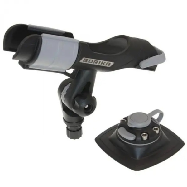 Тримач вудилища FASTEN з набором для встановлення на надувний борт (HTp213) (01.03.001.04.01) чорний