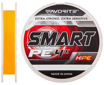 Шнур Favorite Smart PE 4x 150m (orange)