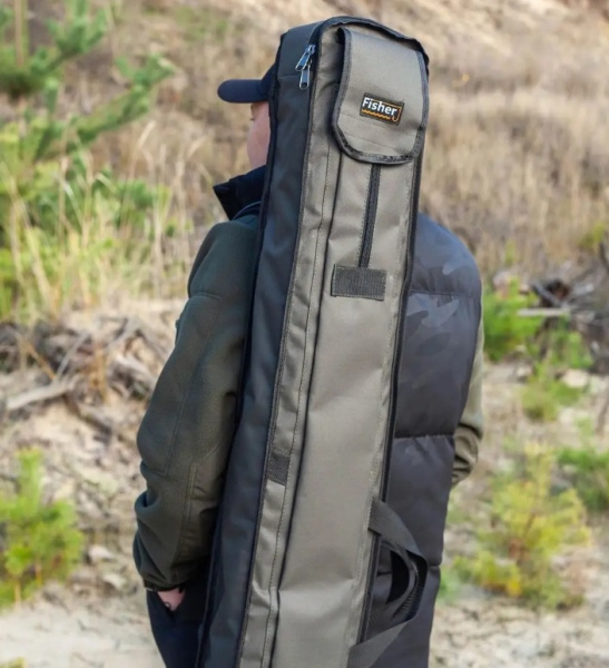 Жорсткий чохол Fisher для вудлищ 150 см (К-077)
