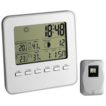 Метеостанція TFA  "Quadro", 130х130х25 мм (35109854)