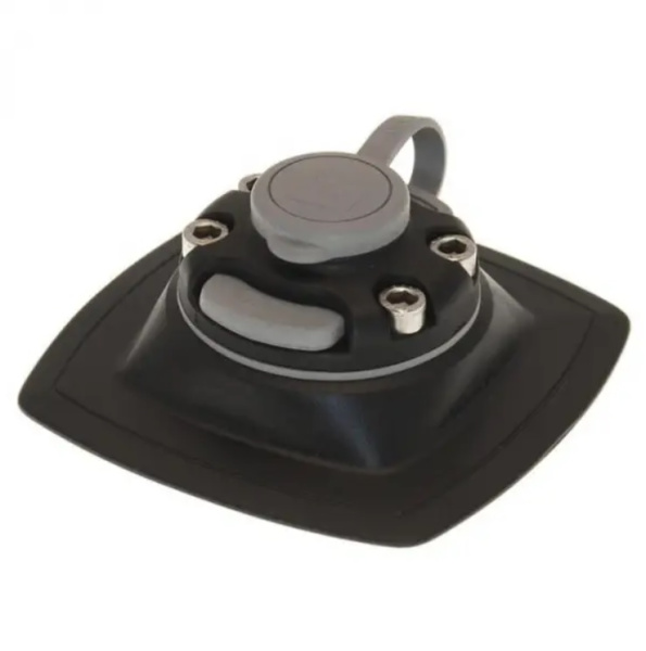 Замок та монтажний майданчик FASTEN 110х110мм для встановлення на надувний борт (FMp224)(01.01.006.01.01) чорний