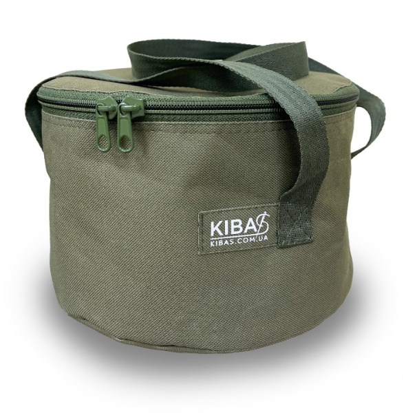 Відро для підгодовування Kibas з кришкою, 26 см (VIDRO-SK-26)