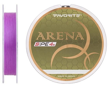 Шнур Favorite Arena PE 4x 100m (purple)