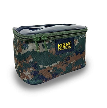 Сумка універсальна Kibas із прозорою кришкою 210х150х110 мм (КS211511GR)