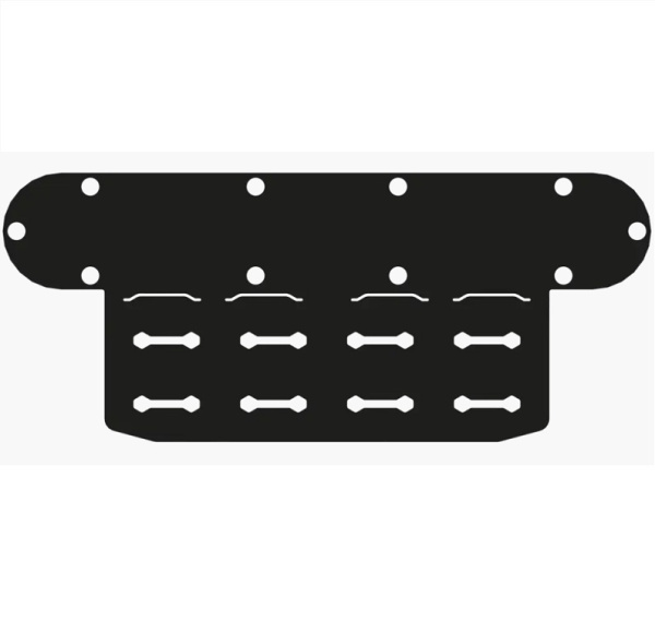 ПВХ кріплення FASTEN Pm255 тип MOLLE для кріплення сумок на площадку TRk255 (01.20.008.01.01)