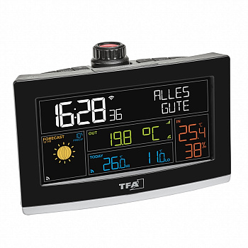 Метеостанція TFA з WiFi "View Show", 154x53x106 мм (35800201)