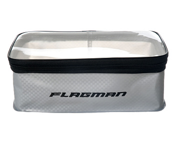 Ємнiсть з кришкою для годiвниць Flagman EVA Gray Woven 30x18x10см (FGEVA004)