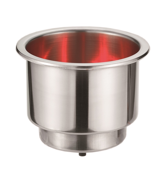 Склянкоутримувач AAA з LED підсвічуванням червона (54099-02RD)