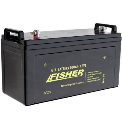 Акумулятор гелевий Fisher 100Ah 12V, 30 кг (100Ah gel F)