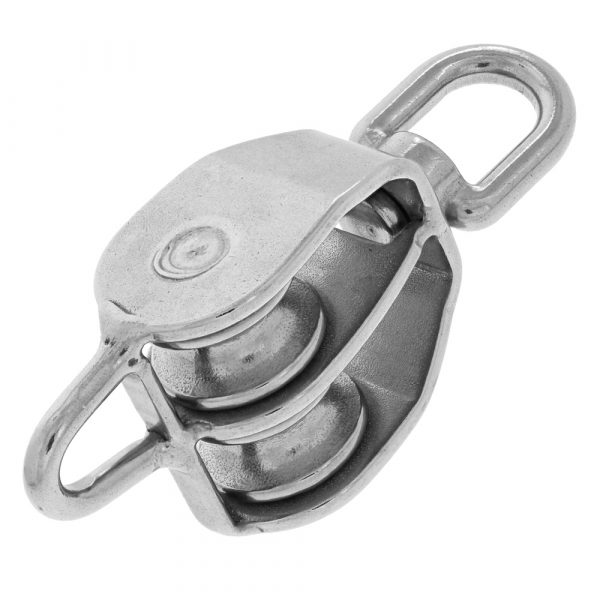 Подвійний роликовий блок ZEL з кільцем з вертлюгом 25 мм (ZEL 41)