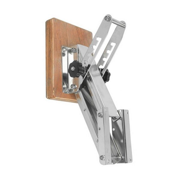 Кріплення (навісний транець) RYE для човнового двигуна, 15-40 кг, пластина дерево (03501005W)