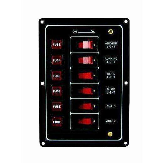 Панель AAA на 6 перемикачів (10069)