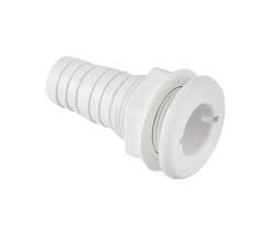 Штуцер зливний Easterner білий пластик 3/4" (19мм) (C11854)