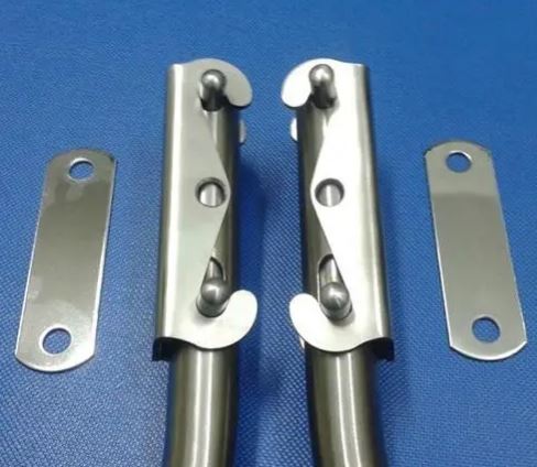 Транцеві колеса Технопарус КТ-10НК нержавійка круглий автомат швидкоз’ємні