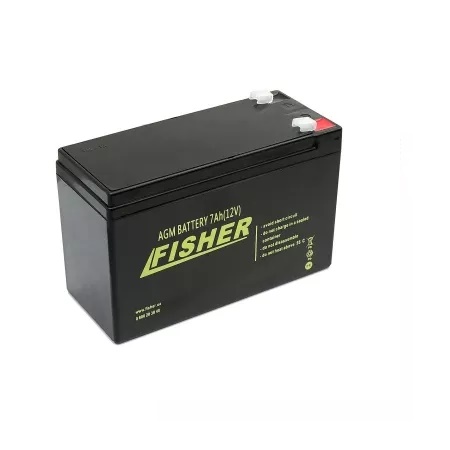 Акумулятор AGM Fisher 7Ah 12V, 2 кг (7Ah agm)